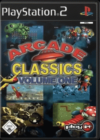 Arcade Classics Volume One PAL Playstation 2 PAL box art